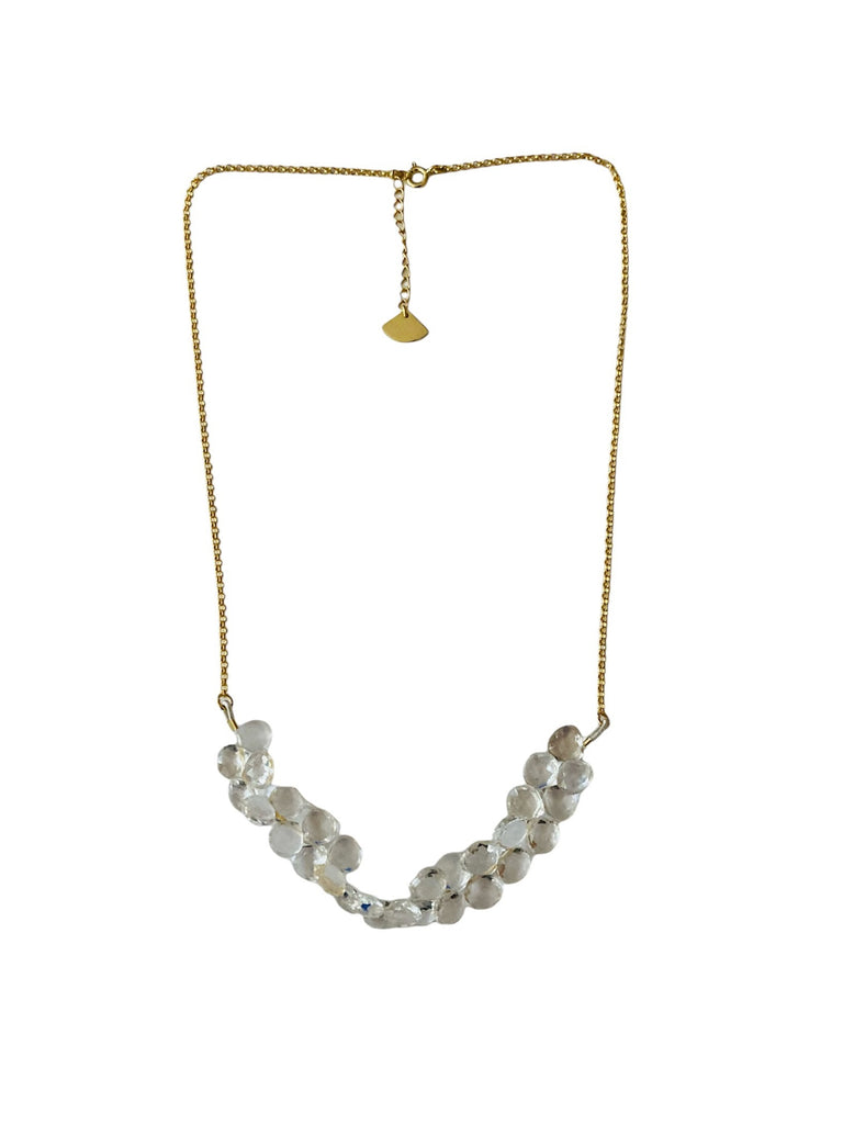 Len quartz necklace