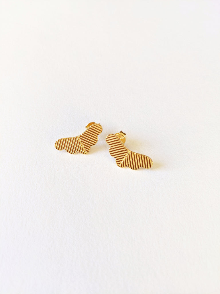 Matsu Gold Stud Earrings