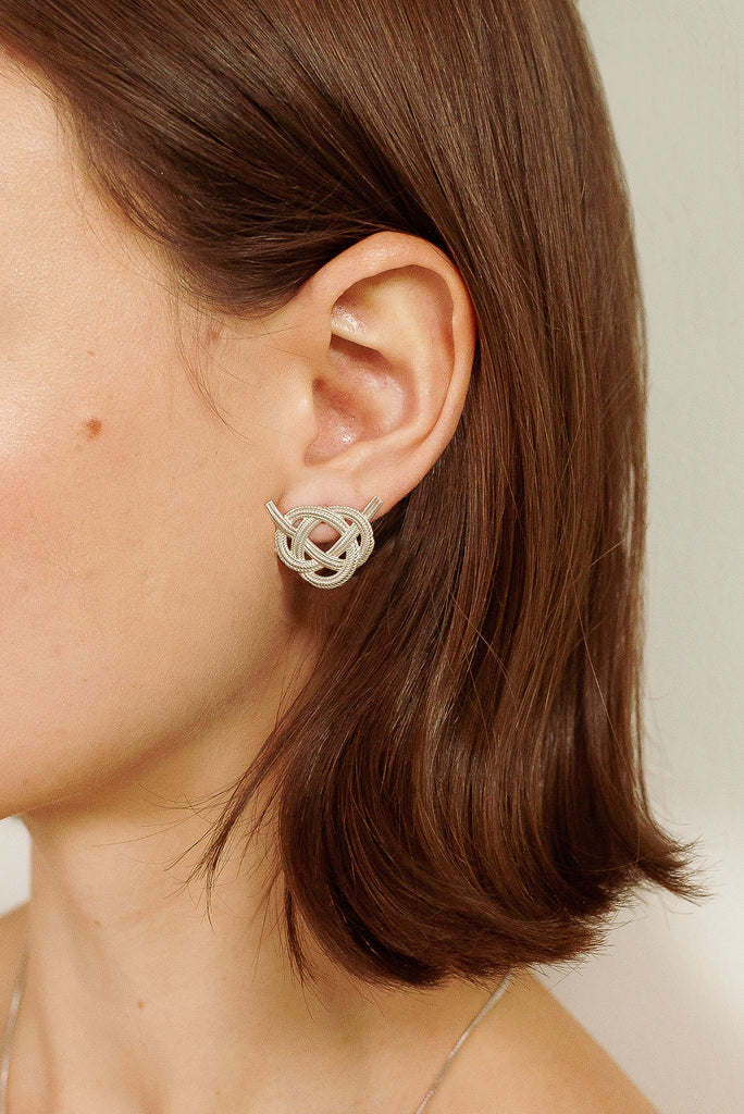 Awaji Silver Earrings