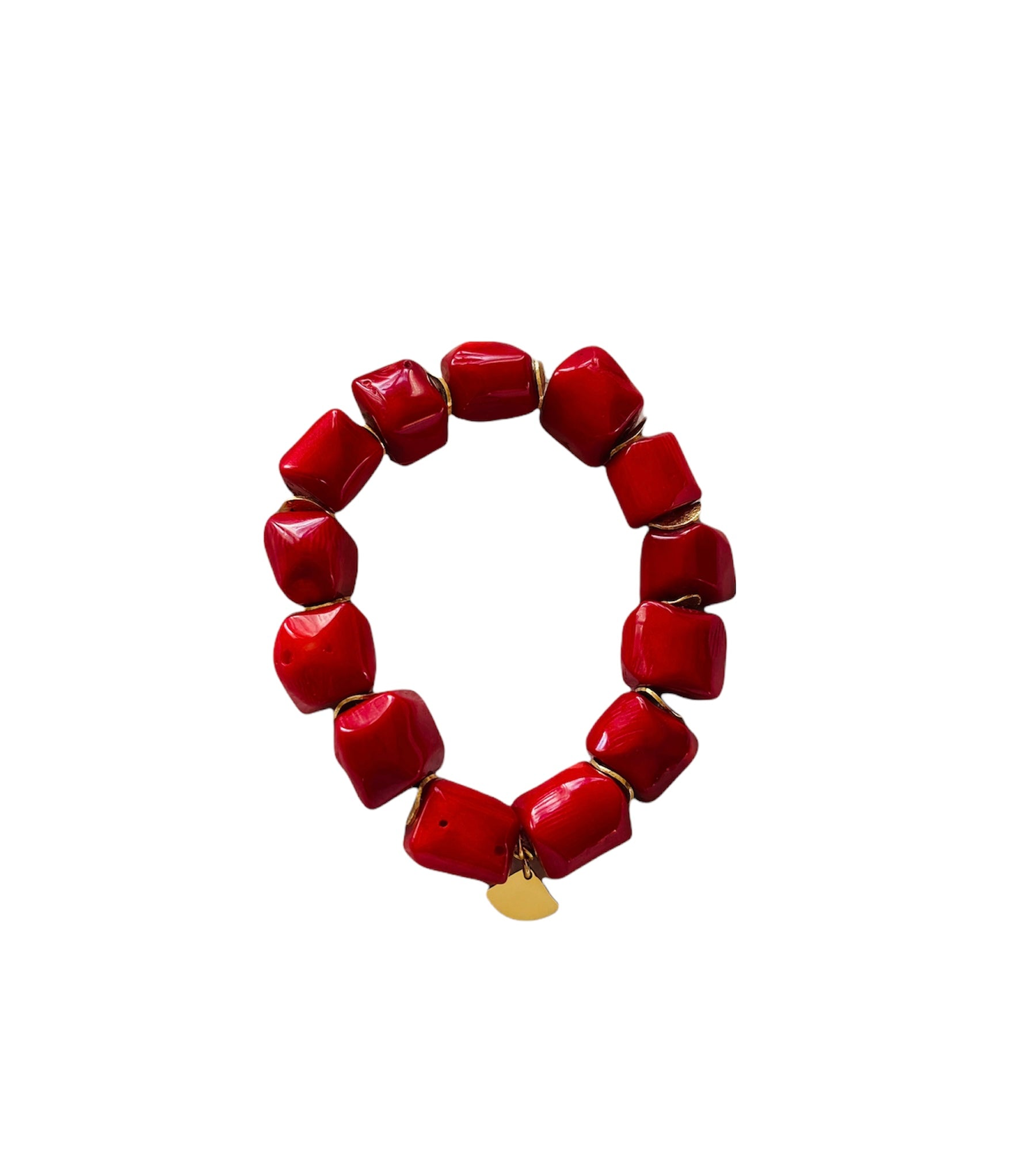 Red 2025 chunky bracelet